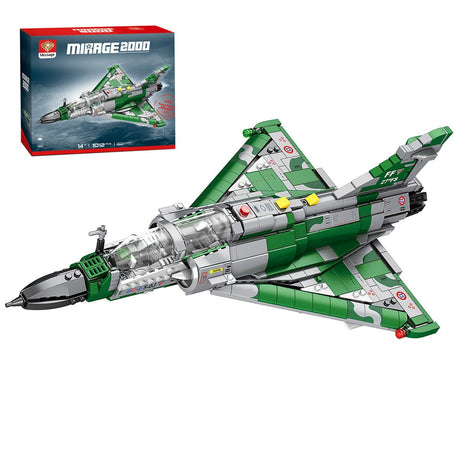 Mocsage MOC - 96165 French Military Aviation Fighter Building Blocks - LesDiy - MOC