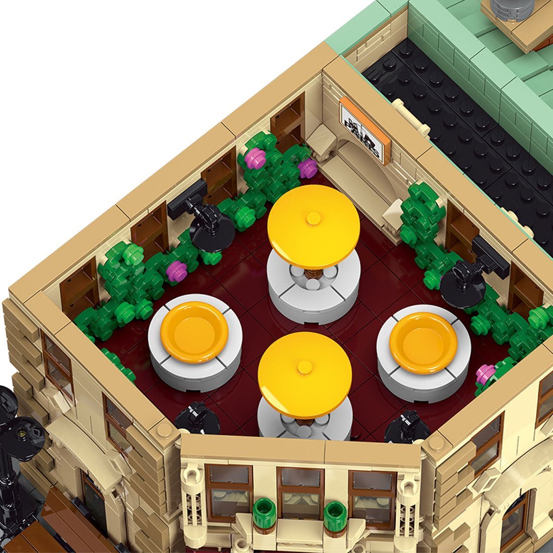 Mocsage Restaurants in Paris with Lights - LesDiy - 