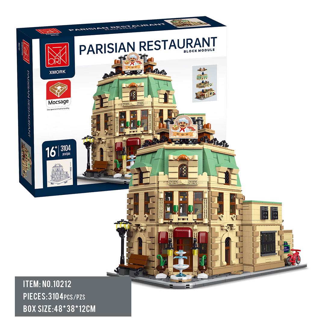 Mocsage Restaurants in Paris with Lights - LesDiy - 