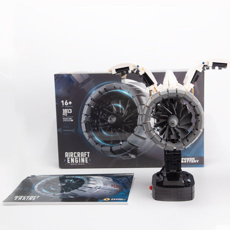 Mocsage Turbo Aircraft Engine Building Blocks Set - LesDiy - 
