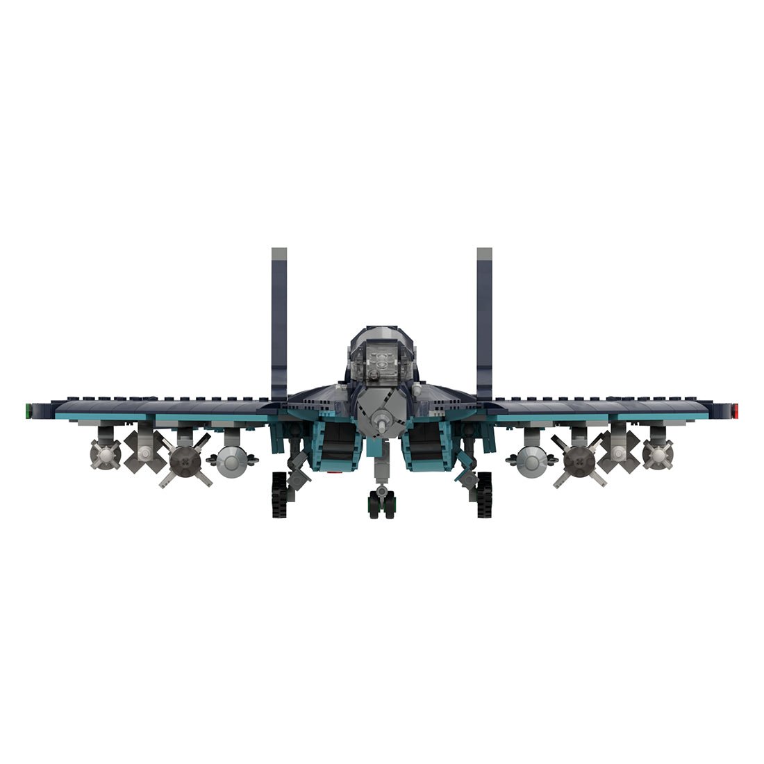 Modern Navy Carrier Fighter Jet Building Blocks-LesDiy - 