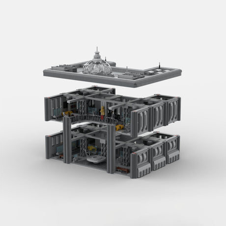 Modular IV Sci-Fi Outpost Building Blocks-LesDiy-Building Blocks-