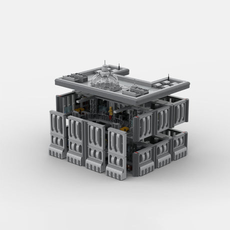 Modular IV Sci-Fi Outpost Building Blocks-LesDiy-Building Blocks-