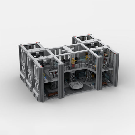 Modular IV Sci-Fi Outpost Building Blocks-LesDiy-Building Blocks-