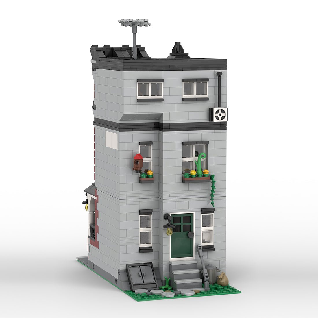 Modular Street Scene Townhouse Building Blocks-LesDiy-Building Blocks-