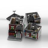 Modular Street Scene Townhouse Building Blocks-LesDiy-Building Blocks-