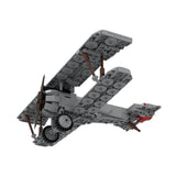 Nieuport 17 Biplane French Fighter Aircraft Building Blocks Set - LesDiy - Building Blocks