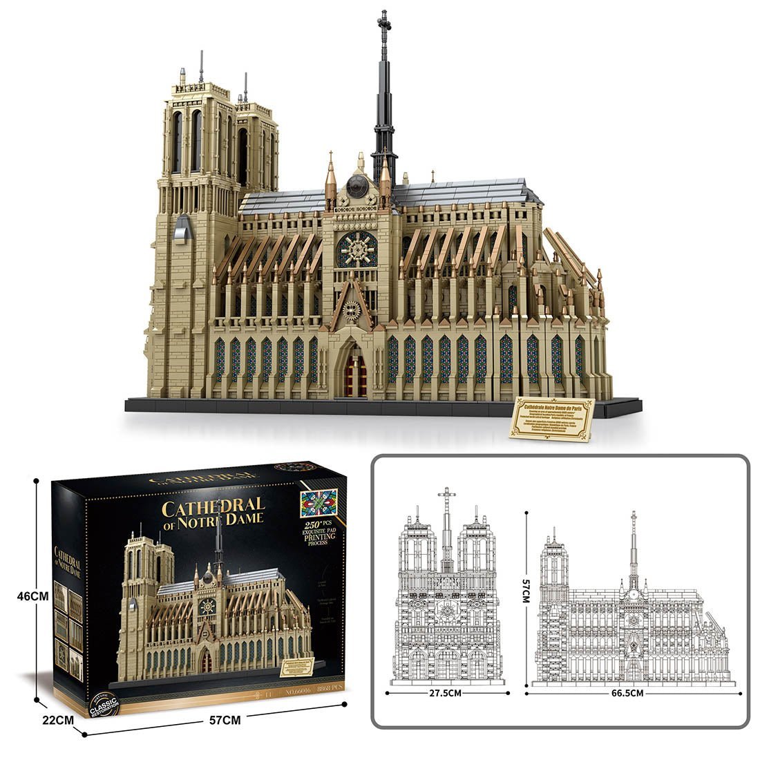 Notre Dame De Paris - Medium - LesDiy - 