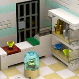 Old Town Shop Diagonal Street Scene Building Blocks Set - LesDiy