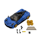 Pagani Huayra Supercar with Functional Suspension Building Blocks - LesDiy - building blocks