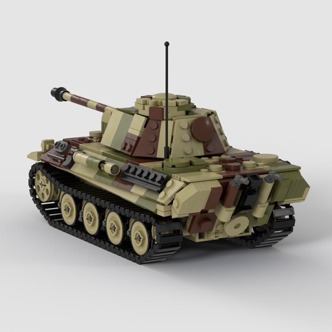Panther Tank Building Blocks | LesDiy