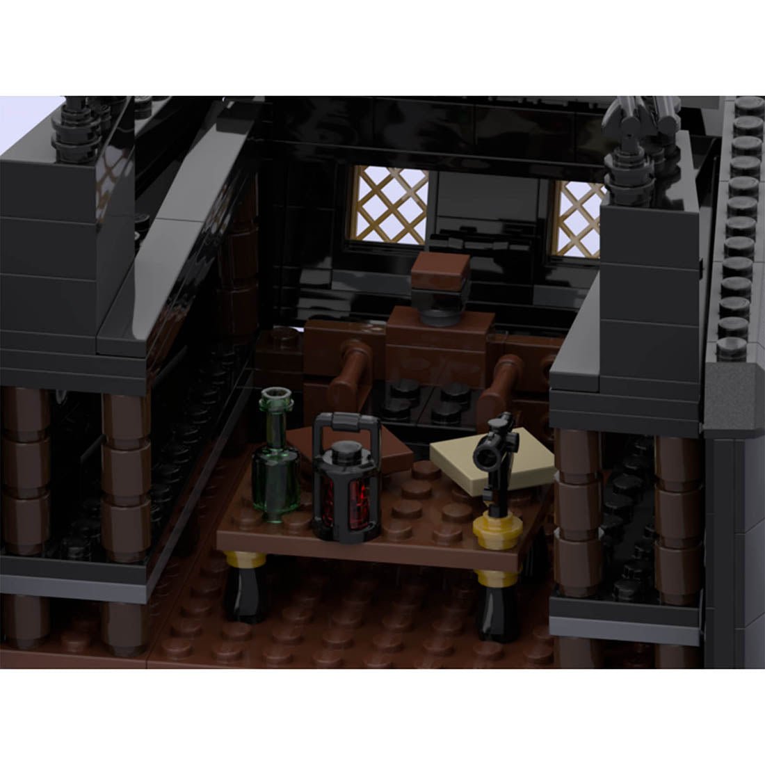 POTC_BP_ver1 Medieval Pirate Ghost Ship - LesDiy