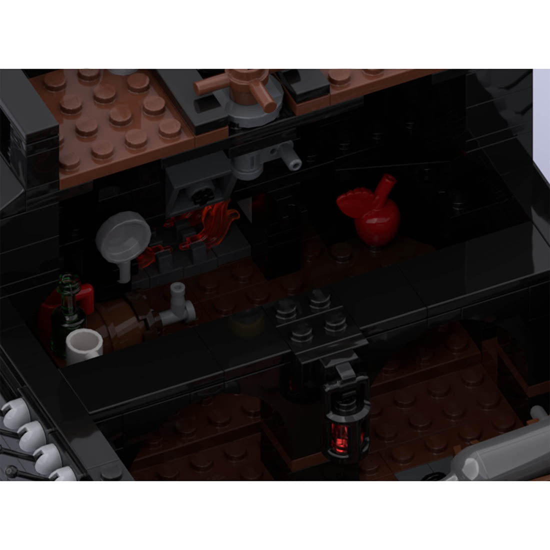 POTC_BP_ver1 Medieval Pirate Ghost Ship - LesDiy