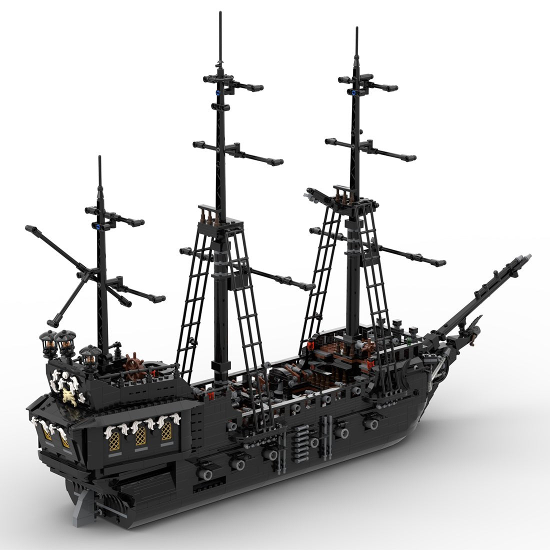 POTC_BP_ver1 Medieval Pirate Ghost Ship - LesDiy