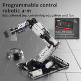 Programmable Multi - Axis Robotic Arm Building Blocks Set - LesDiy