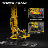 RC Electric Tower Crane Building Blocks-LesDiy-Building Blocks-