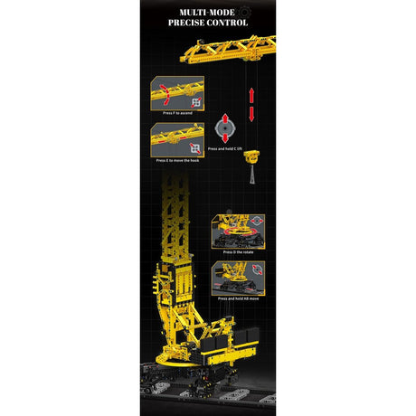 RC Electric Tower Crane Building Blocks-LesDiy-Building Blocks-