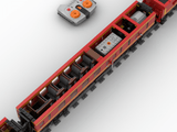 Red 460 Hogwarts Express Steam Locomotive Building Blocks - Dynamic Version - LesDiy - Building Blocks