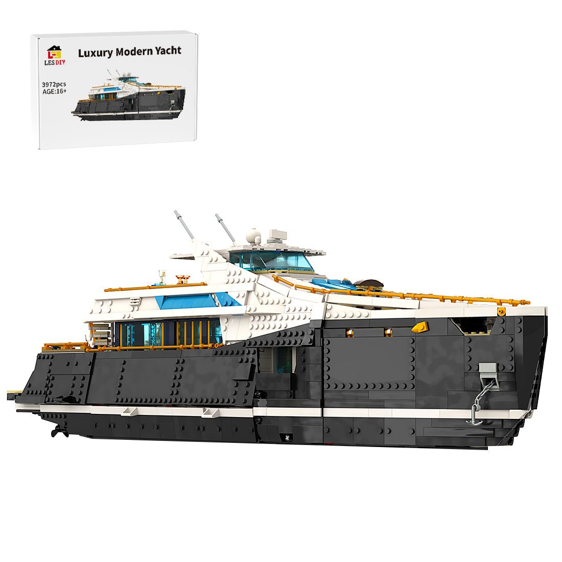 Royal Navy Armored Warship Building Blocks  - LesDiy - 