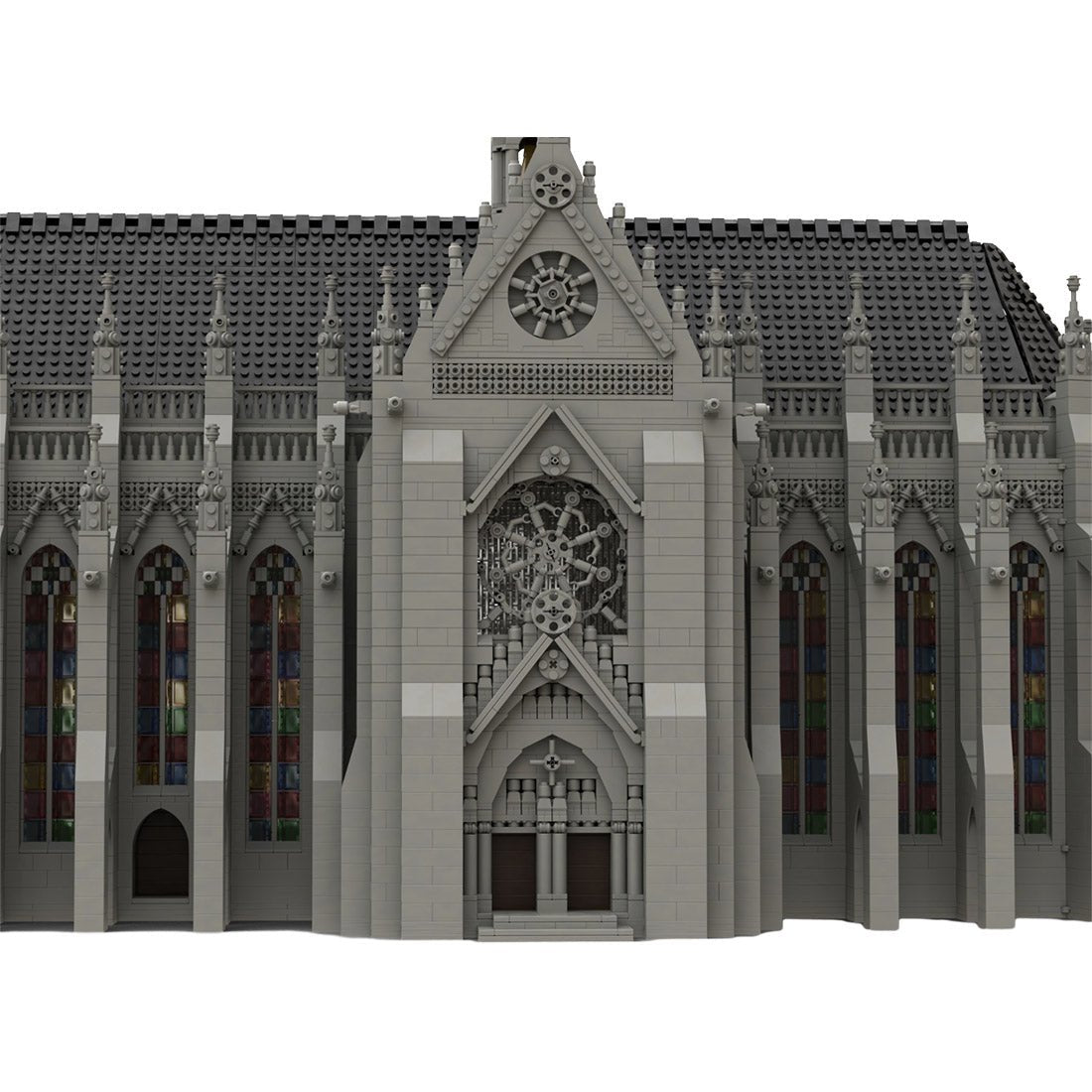 MOC-165277 Cathedral of Saint Remigius Building Blocks | LesDiy