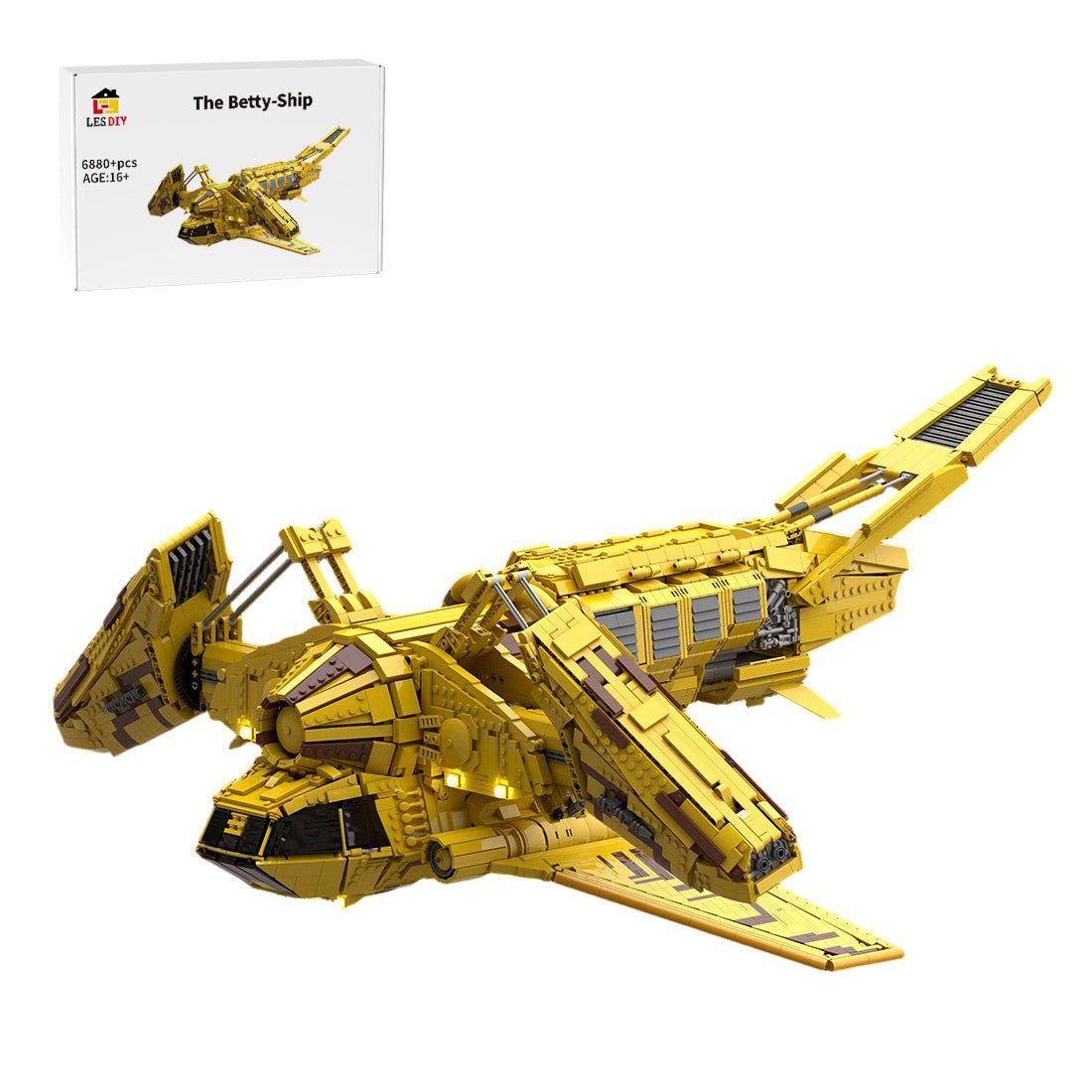 Sci - Fi Betty - Ship Building Blocks - LesDiy - 