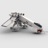 Sci - Fi Dropship & Armored Walker Combo MOC Building Block - LesDiy - 