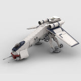 Sci - Fi Dropship & Armored Walker Combo MOC Building Block - LesDiy - 