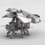 Sci - Fi Dropship & Armored Walker Combo MOC Building Block - LesDiy - 