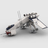 Sci - Fi Dropship & Armored Walker Combo MOC Building Block - LesDiy - 