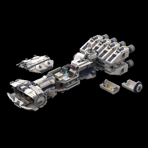 Sci-fi Frigate Vessel Model - CR70 Corvette | LesDiy