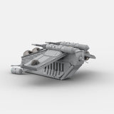Sci - Fi Low Altitude Assault Troop Transport Ship Building Blocks - LesDiy - 
