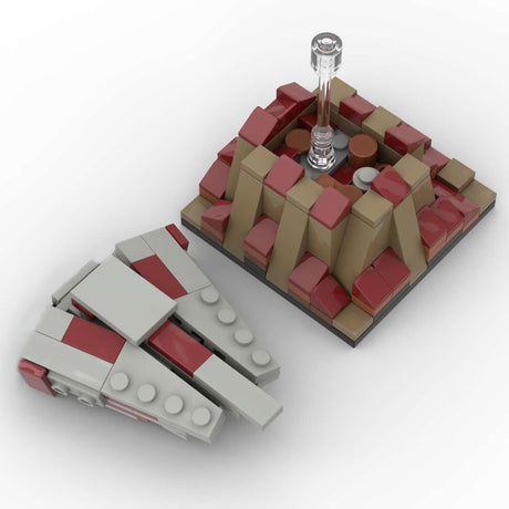 Sci - Fi Series Mini Spacecraft Building Blocks - LesDiy - 