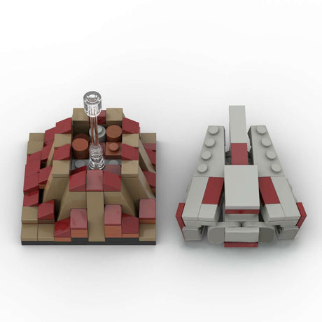 Sci - Fi Series Mini Spacecraft Building Blocks - LesDiy - 