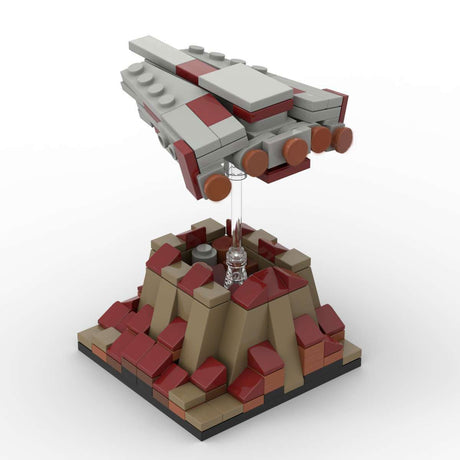 Sci - Fi Series Mini Spacecraft Building Blocks - LesDiy - 