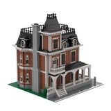 Second Empire House Large Architectural Street Scene Building Blocks - LesDiy - 