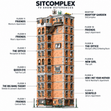 SitComplex Level 2 New York Apartment Building Blocks-LesDiy-MOC-
