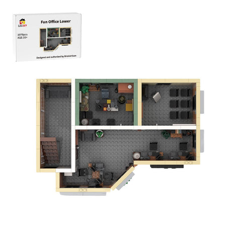 SitComplex Level 8 The Office Meeting Room Building Blocks-LesDiy-Building Blocks-