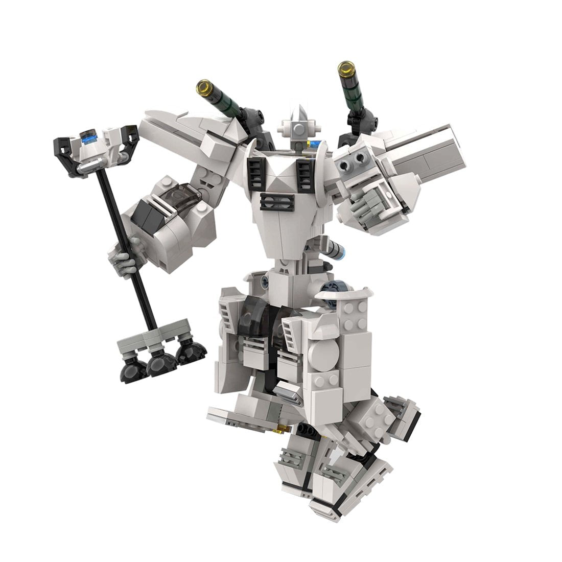 Skymech Heavy Armor Sci-Fi Mecha Building Blocks-LesDiy-Building Blocks-