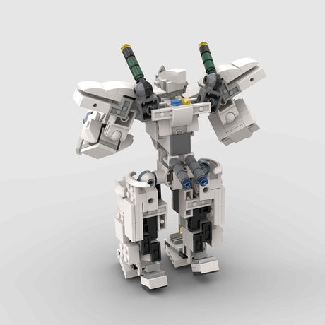 Skymech Heavy Armor Sci-Fi Mecha Building Blocks-LesDiy-Building Blocks-