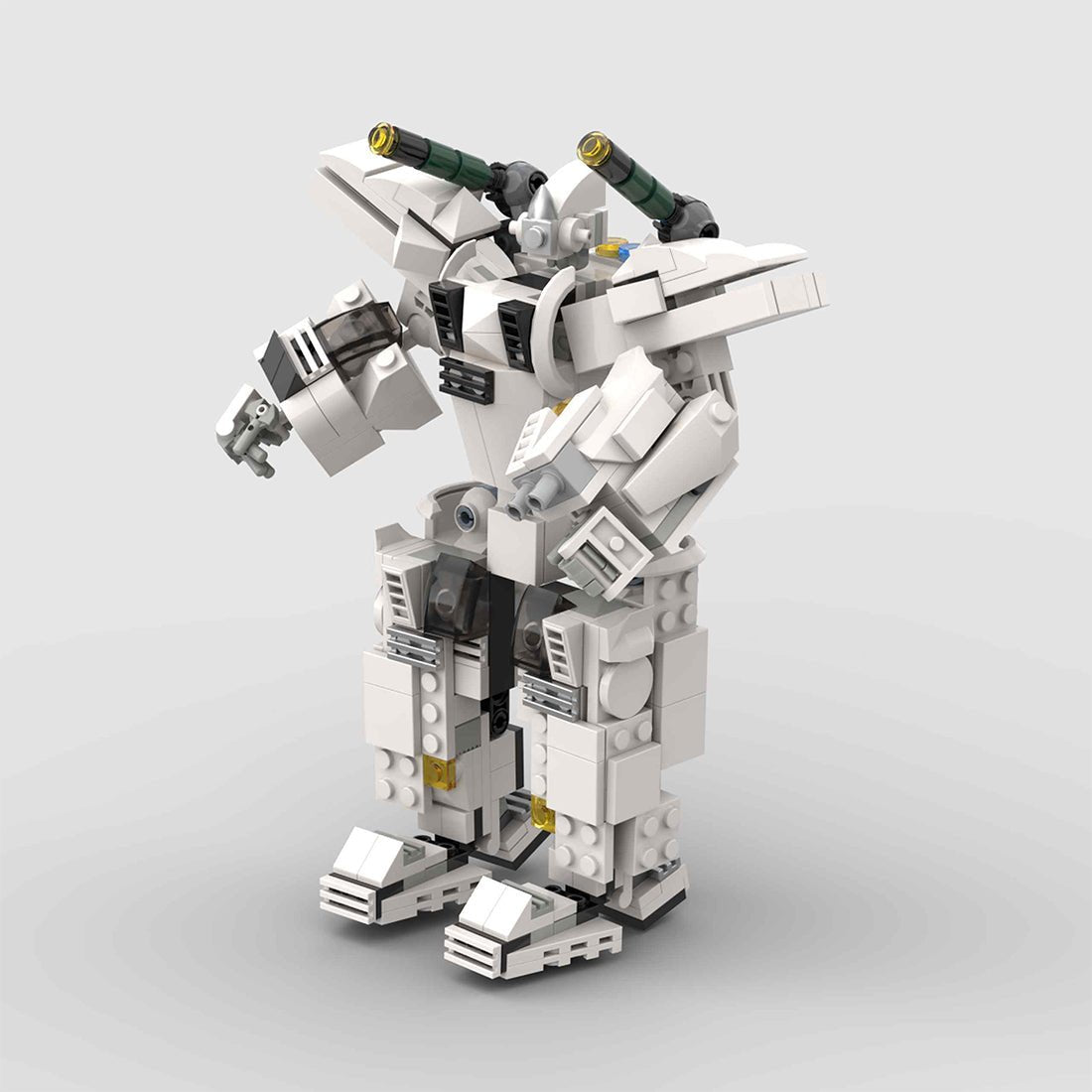 Skymech Heavy Armor Sci-Fi Mecha Building Blocks-LesDiy-Building Blocks-