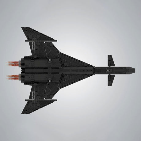 Soviet Supersonic Fighter - Interceptor MIG - 31 Firefox Building Blocks - LesDiy - MOC
