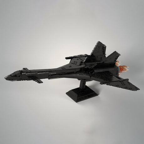 Soviet Supersonic Fighter - Interceptor MIG - 31 Firefox Building Blocks - LesDiy - MOC