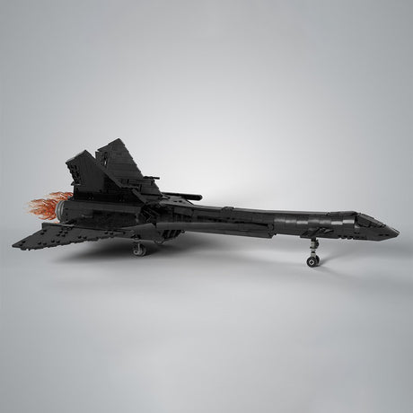 Soviet Supersonic Fighter - Interceptor MIG - 31 Firefox Building Blocks - LesDiy - MOC