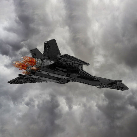 Soviet Supersonic Fighter - Interceptor MIG - 31 Firefox Building Blocks - LesDiy - MOC