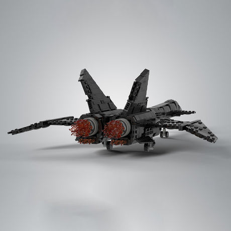 Soviet Supersonic Fighter - Interceptor MIG - 31 Firefox Building Blocks - LesDiy - MOC