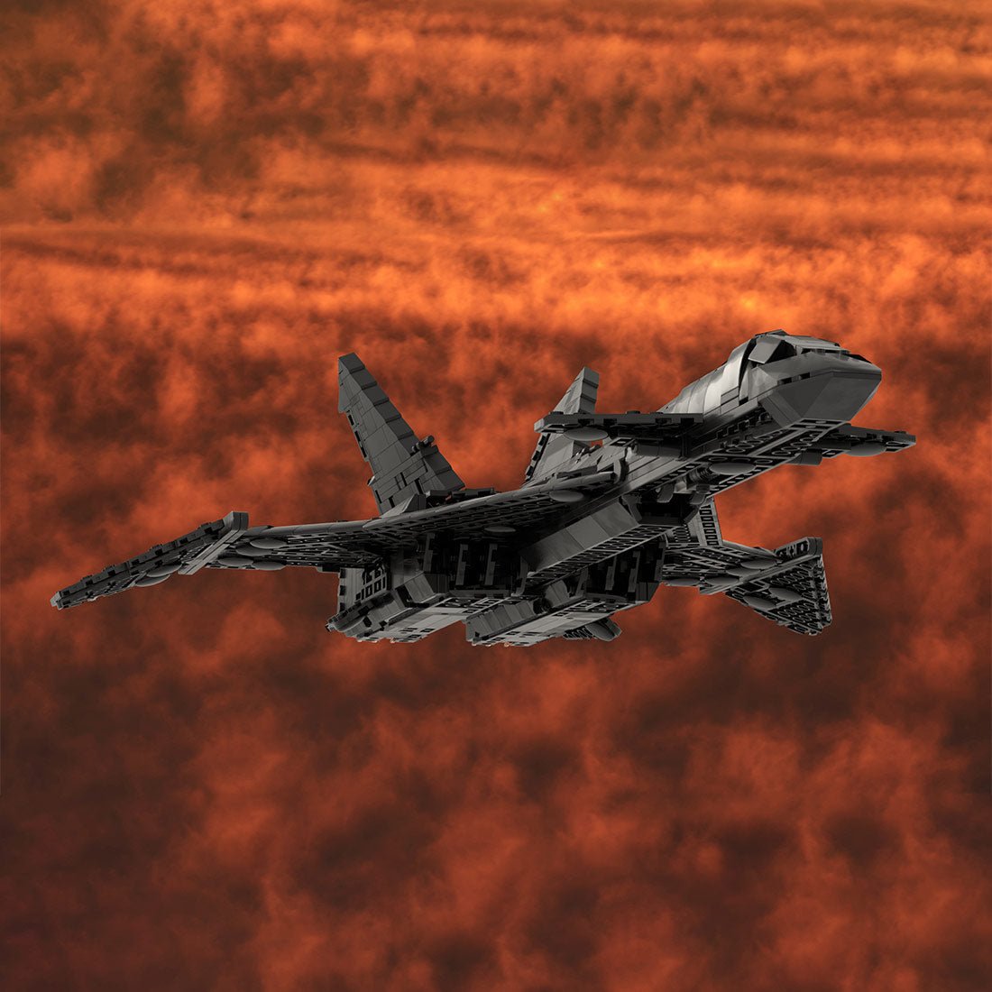 Soviet Supersonic Fighter-Interceptor MIG-31 Firefox Building