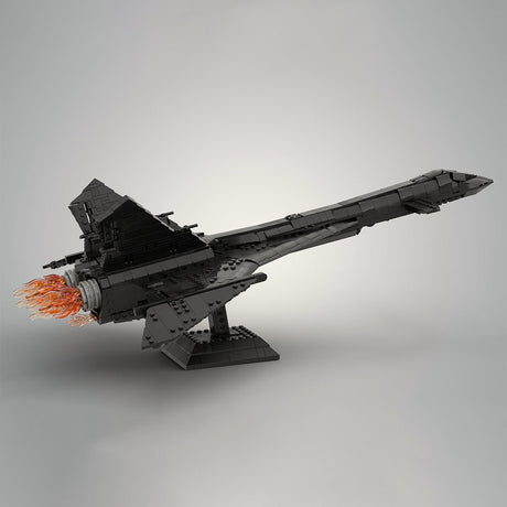 Soviet Supersonic Fighter - Interceptor MIG - 31 Firefox Building Blocks - LesDiy - MOC