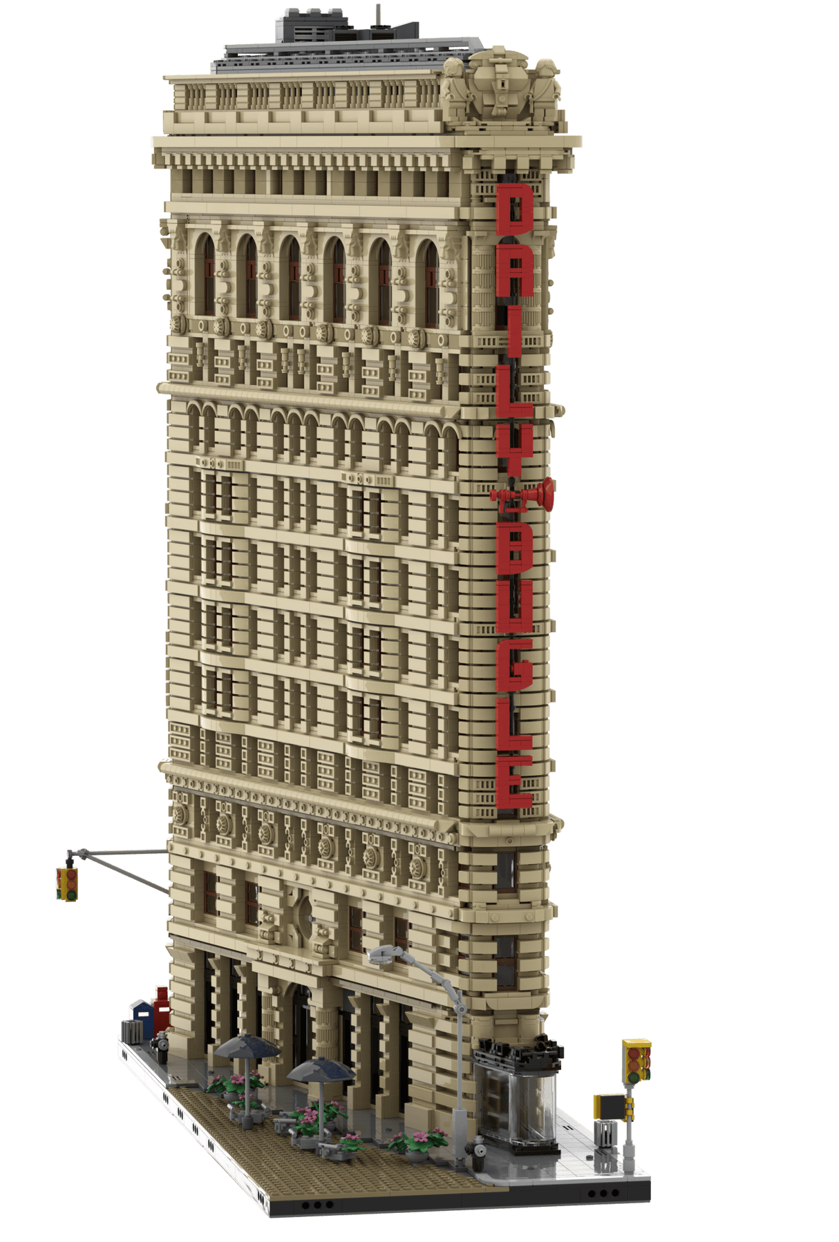 Spider - Man’s Daily Bugle Flatiron Building - LesDiy - Building Blocks