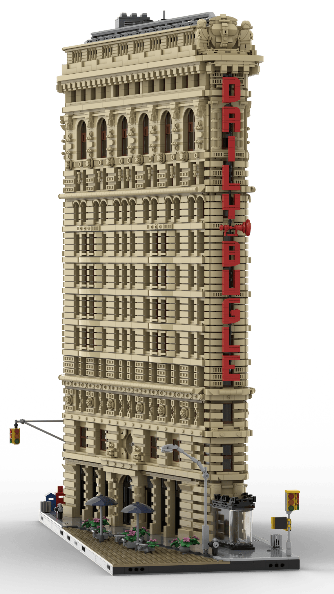 Spider - Man’s Daily Bugle Flatiron Building - LesDiy - Building Blocks