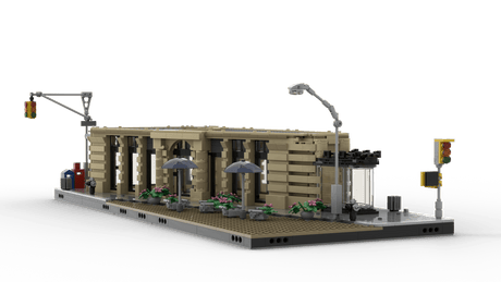 Spider - Man’s Daily Bugle Flatiron Building - LesDiy - Building Blocks